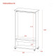 Гардеробна стійка Doros Д2 Графіт 85х41.6х150 (41510110)