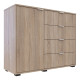 Комод Doros GС1 Дуб Сонома 100х40х81,2 (41510077)