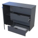 Комод Doros GС1 Графіт 100х40х81,2 (41510069)