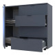 Комод Doros GС1 Графіт 100х40х81,2 (41510069)