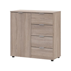 Комод Doros Рон 1 1 фасад 4 шухляди Дуб сонома 80х38х81 (41516294)