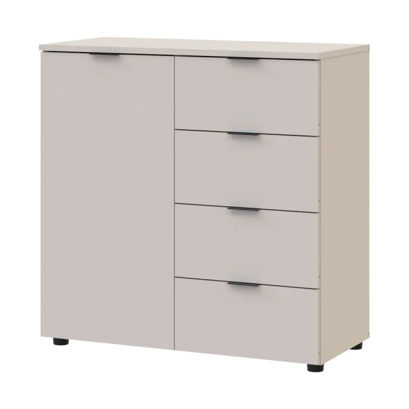 Комод Doros Рон 1 1 фасад 4 шухляды Кашемір 80х38х81 (41516043)