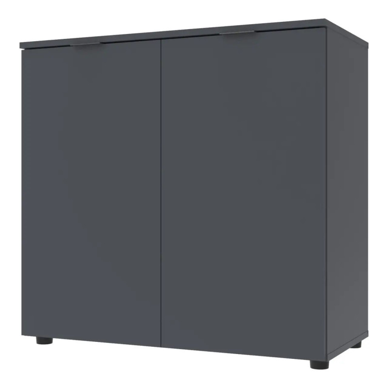 Комод Doros Рон 3 2 фасади Графіт 80х38х81 (41516002)