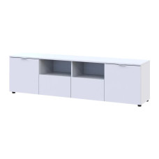 Комод Doros Рон 4 Білий 2 фасади 2 шухляди 180х38х50 (44900221)