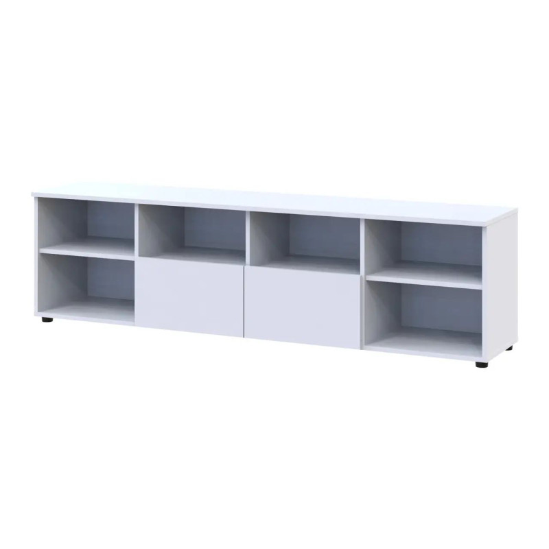 Комод Doros Рон 4 Білий 2 фасади 2 шухляди 180х38х50 (44900221)