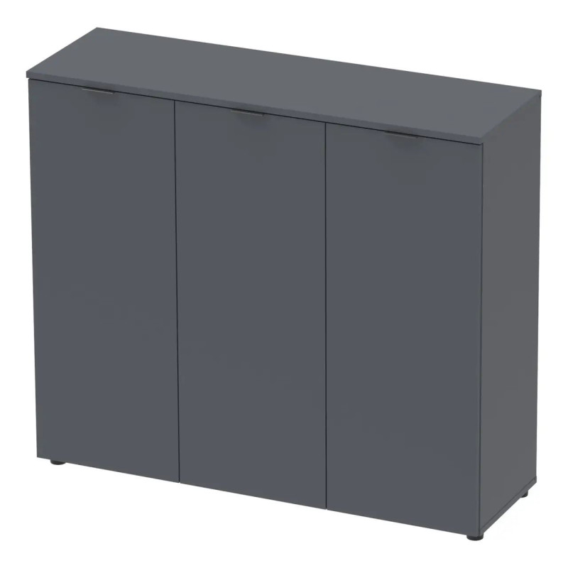Комод Doros Рон 6 3 фасади Графіт 120х38х100 (41516000)