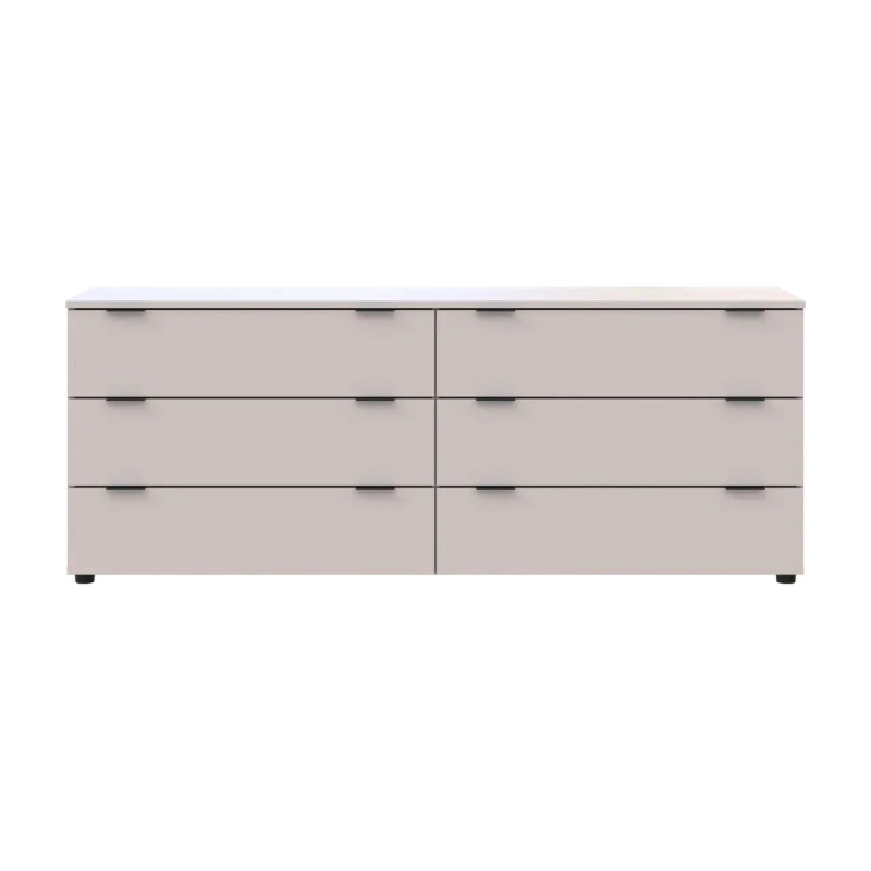 Комод Doros Рон 9 Кашемір 6 Шухлядок 160х38х62 (41516174)