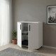 Комод Doros Торн Білий 2 ДСП 90х51.6х80 (41510145)