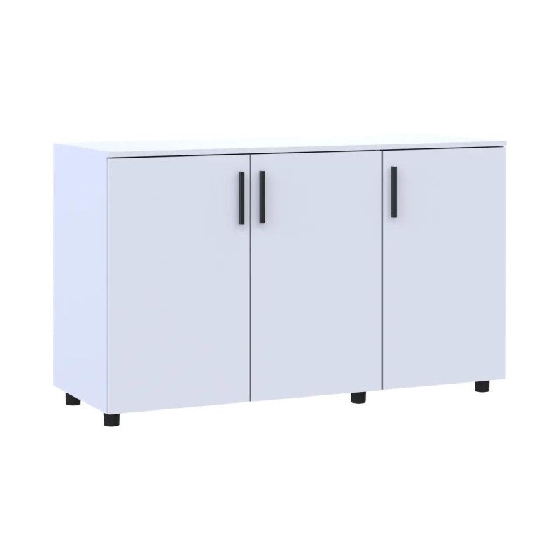 Комод Doros Торн Білий 3 ДСП 135х51.6х80 (41510169)