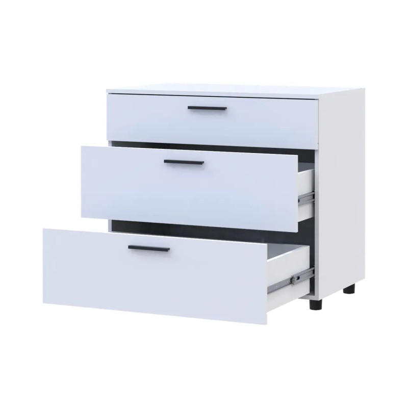 Комод Doros Торн Білий 3Ш 90х51.6х80 (41510157)
