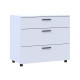 Комод Doros Торн Білий 3Ш 90х51.6х80 (41510157)