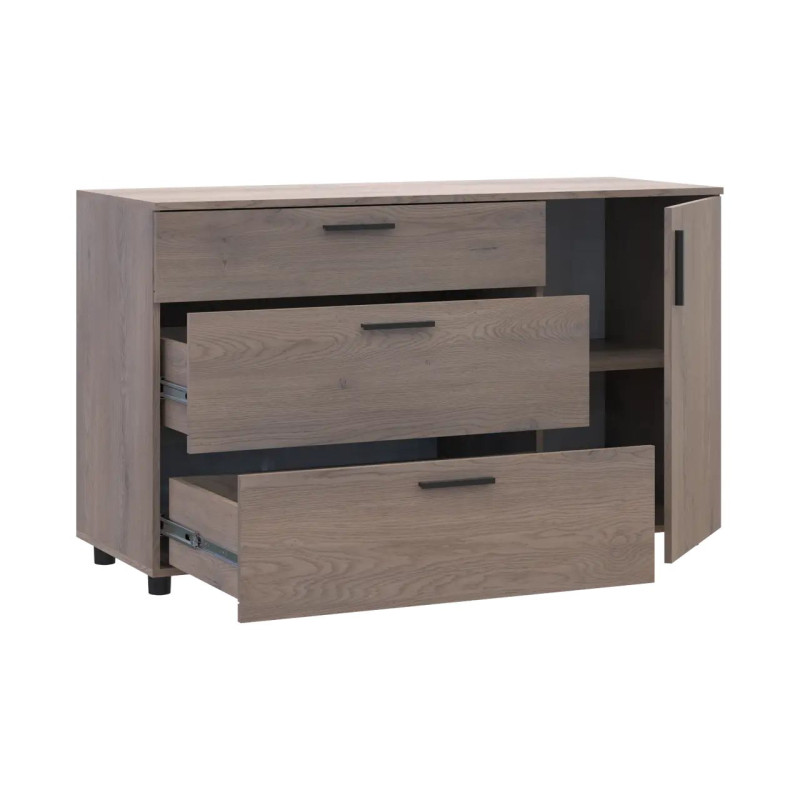 Комод Doros Торн Кремона Канноло 3Ш/1Д 135х51.6х80 (41510177)