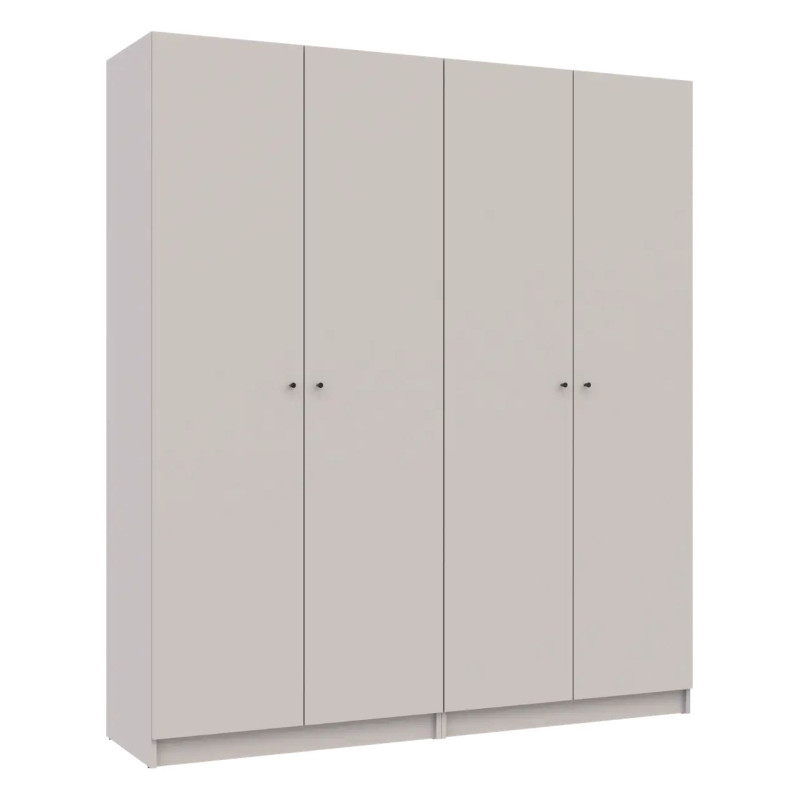 Комплект Doros Промо з полицями Кашемір 2+2 ДСП 180х48х204 (44900290)