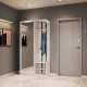 Передпокій Doros City One Door Білий 1 Дзеркало 110х45х210 (44900058)