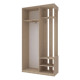 Передпокій Doros City One Door Дуб Cонома 1 Дзеркало 110х45х210 (44900083)
