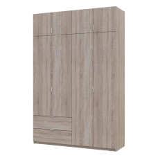 Розпашна Шафа для одягу Doros Лукас Дуб Сонома 160х50х240 (80737730)