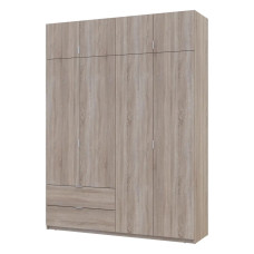 Розпашна Шафа для одягу Doros Лукас Дуб Сонома 180х50х240 (80737731)