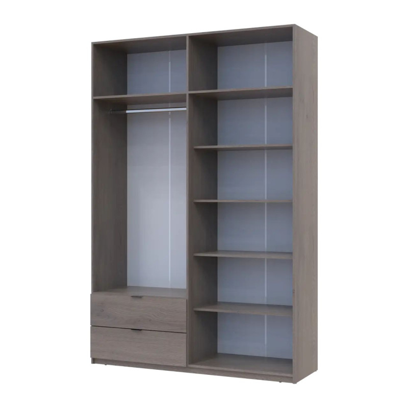 Розпашна Шафа для одягу Doros Лукас Канноло/Канноло 160х50х240 (44900366)
