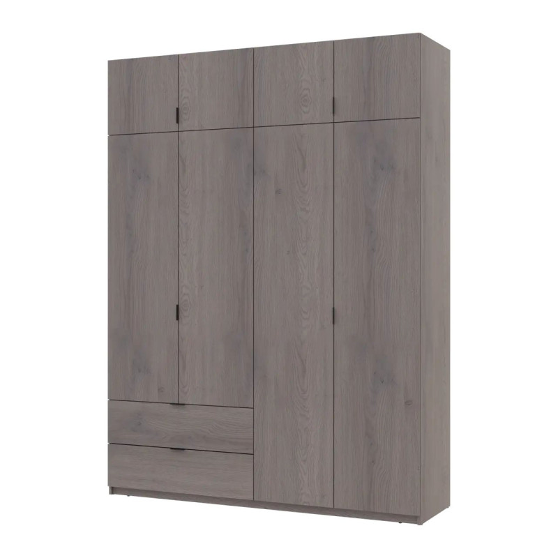 Розпашна Шафа для одягу Doros Лукас Канноло/Канноло 180х50х240 (44900367)