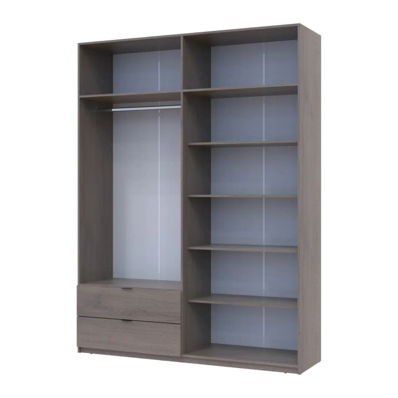 Розпашна Шафа для одягу Doros Лукас Канноло/Канноло 180х50х240 (44900367)