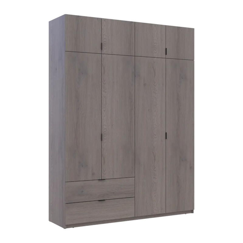 Розпашна Шафа для одягу Doros Лукас Канноло/Канноло 180х50х240 (44900367)