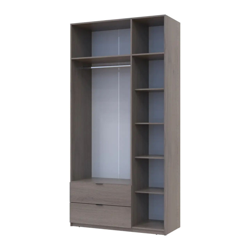 Розпашна Шафа для одягу Doros Лукас Канноло/Канноло 3 ДСП 120х50х240 (44900368)