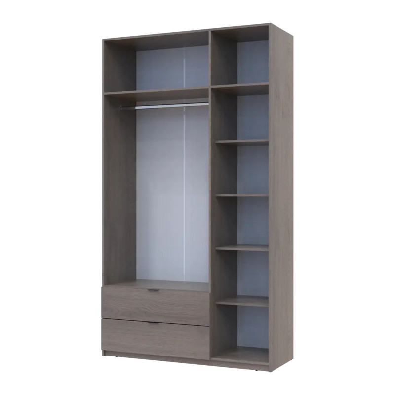 Розпашна Шафа для одягу Doros Лукас Канноло/Канноло 3 ДСП 135х50х240 (44900369)