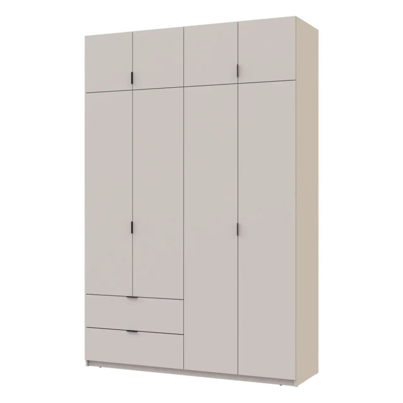 Розпашна Шафа для одягу Doros Лукас Кашемір 160х50х240 (80737728)