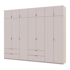 Розпашна Шафа для одягу Doros Лукас Кашемір 3+4 ДСП 295х50х240 (42005124)