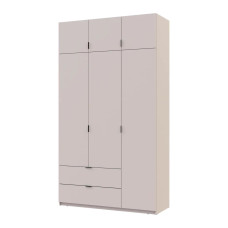 Розпашна Шафа для одягу Doros Лукас Кашемір 3ДСП 135х50х240 (80737802)