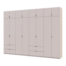 Розпашна Шафа для одягу Doros Лукас Кашемір 4+4 ДСП 320х50х240 (42005128)