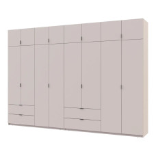 Розпашна Шафа для одягу Doros Лукас Кашемір 4+4 ДСП 340х50х240 (42005140)
