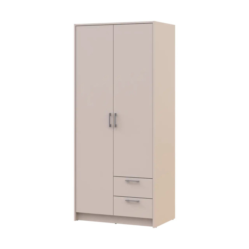 Шафа для одягу Doros Ронді Кашемір 2 ДСП 82х52х195 (80738467)