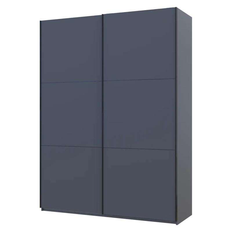Шафа купе Doros G-Caiser Антрацит/Антрацит 2 ДСП / 3 частини 180х60х240 (42005864)