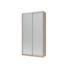 Шафа купе Doros Сіті Лайт Дуб Cонома 2 Дзеркала 120х60х225 (42002036)