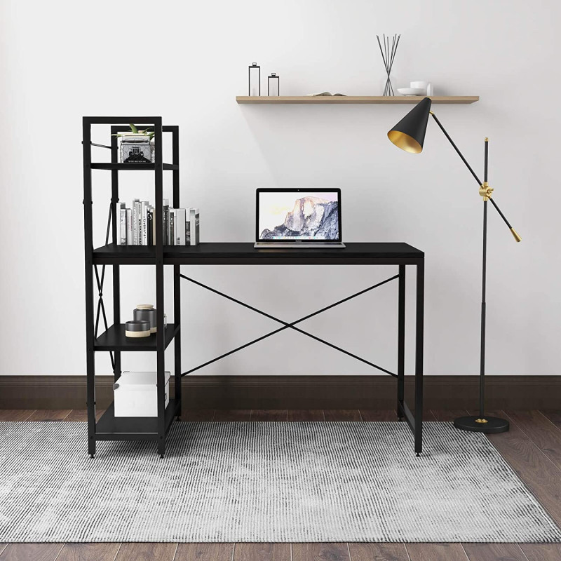 Комп'ютерний стіл Loran в стилі Loft чорний