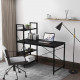 Комп'ютерний стіл Loran в стилі Loft чорний