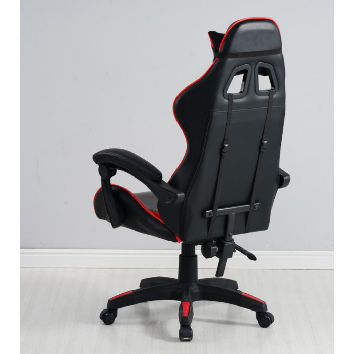 Крісло комп'ютерне ігрове Gamer Pro Jaguar (червоне)