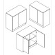Тумба офісна Офіс нью KOM2D/78 